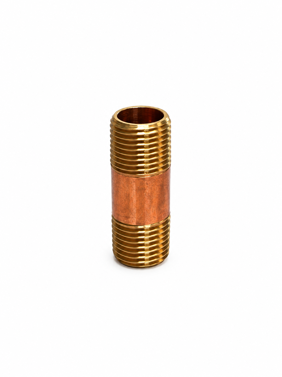 1/2" Diameter Brass Nipple