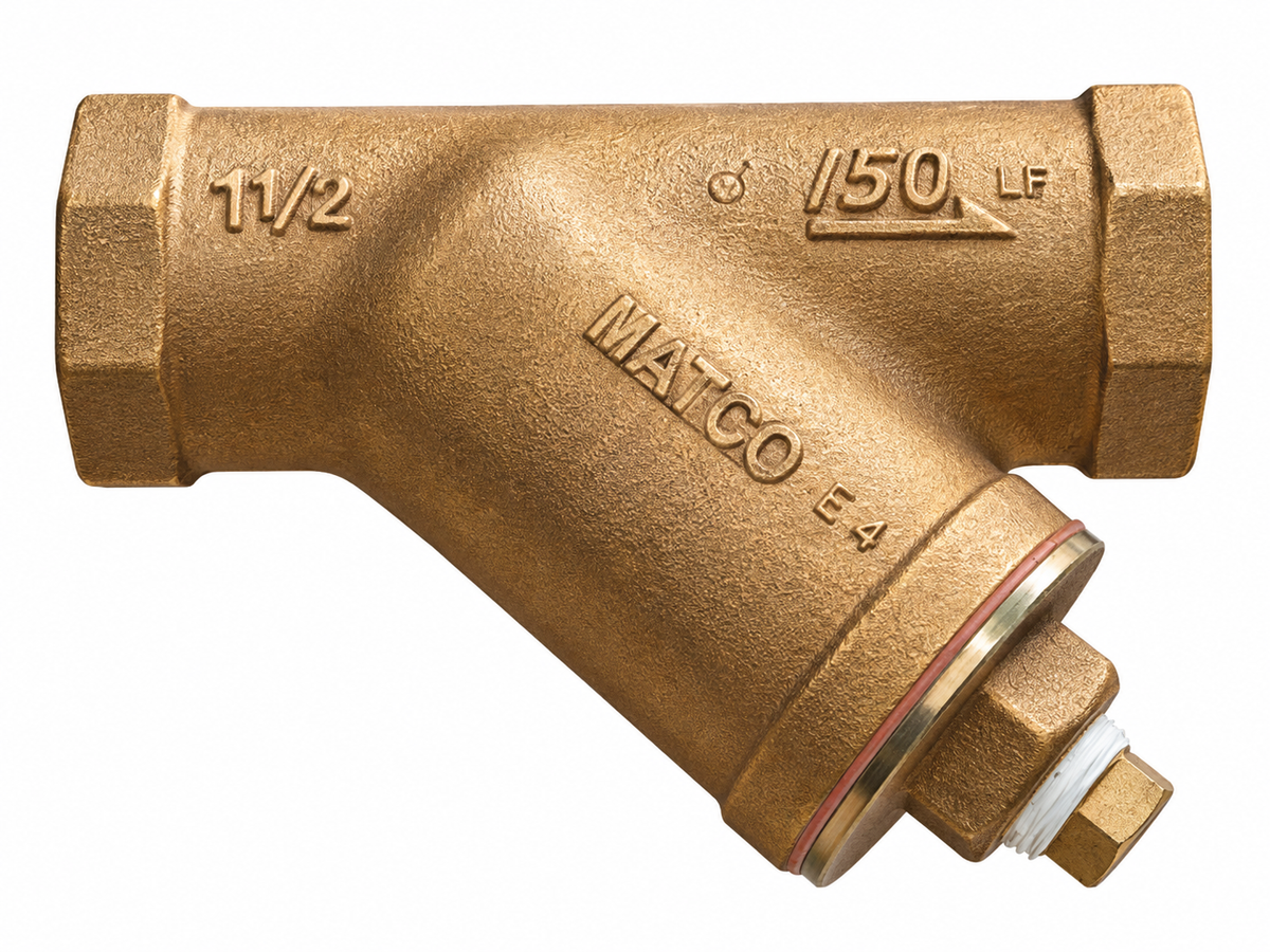 1 1/2"Matco LF Wye Strainer