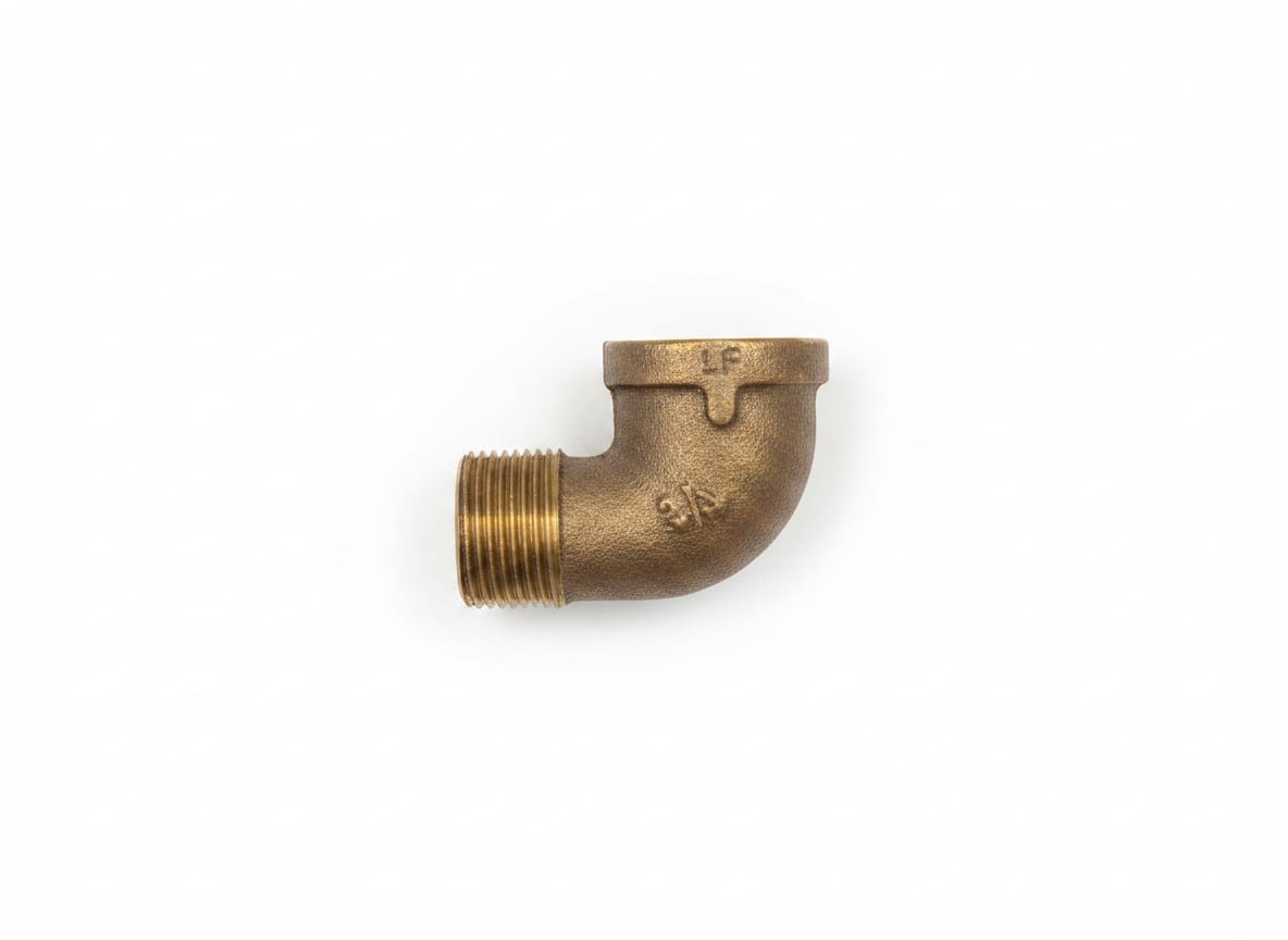 Fittings:.75 Street 90 Brass