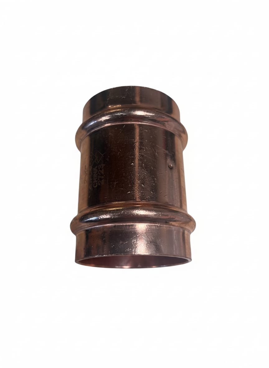 Fittings:2 PP Coupling W/ Stop