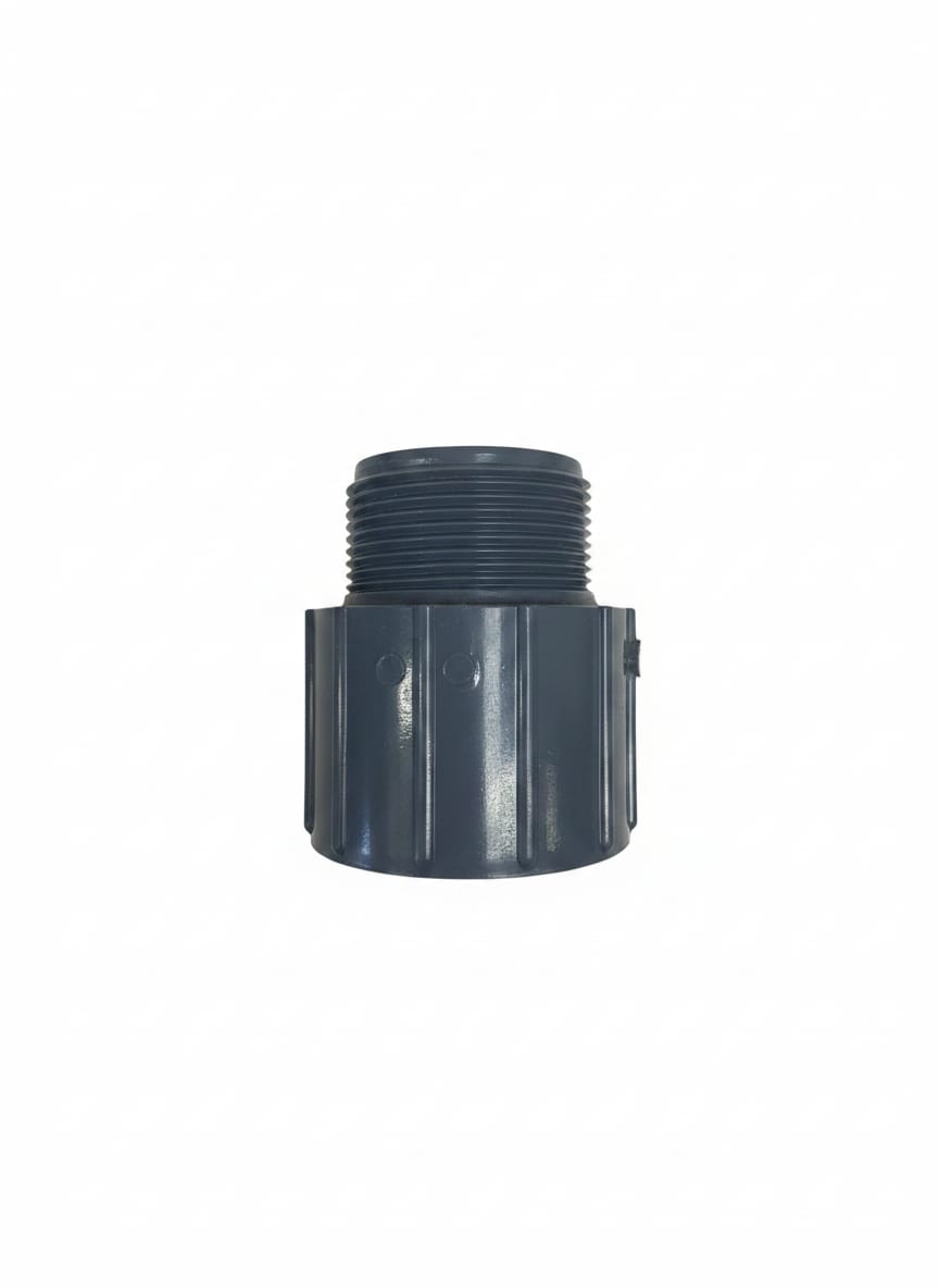 Fittings:1.5" PVC SCH 80 SOC MALE ADAPTER