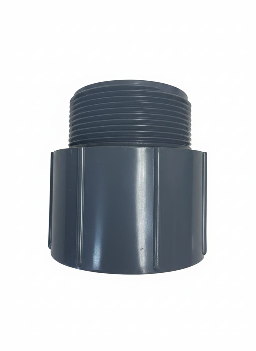 Fittings:2" PVC SCH 80 SOC MALE ADAPTER