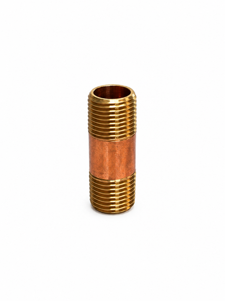 1/2" Diameter Brass Nipple
