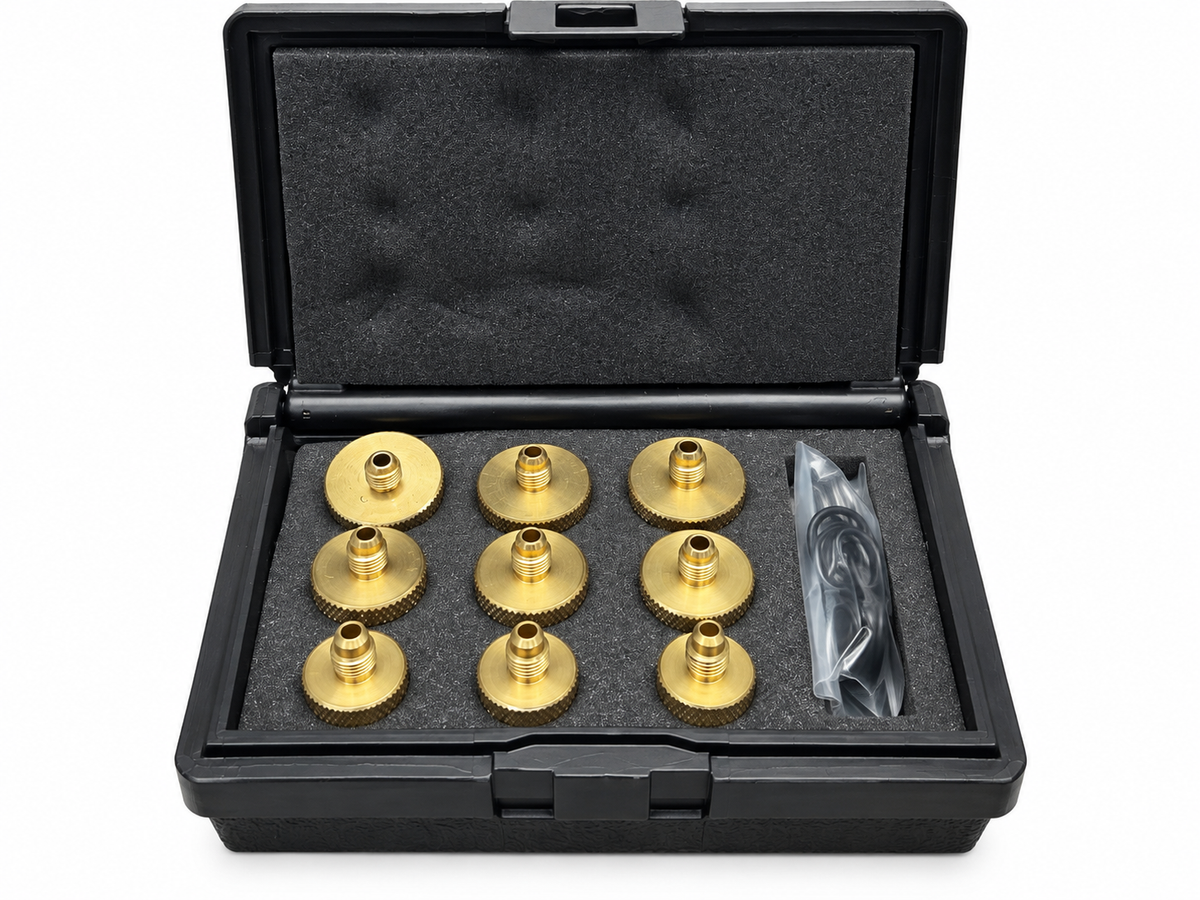 1/4″-3/4″ Quick Test Fitting Set
