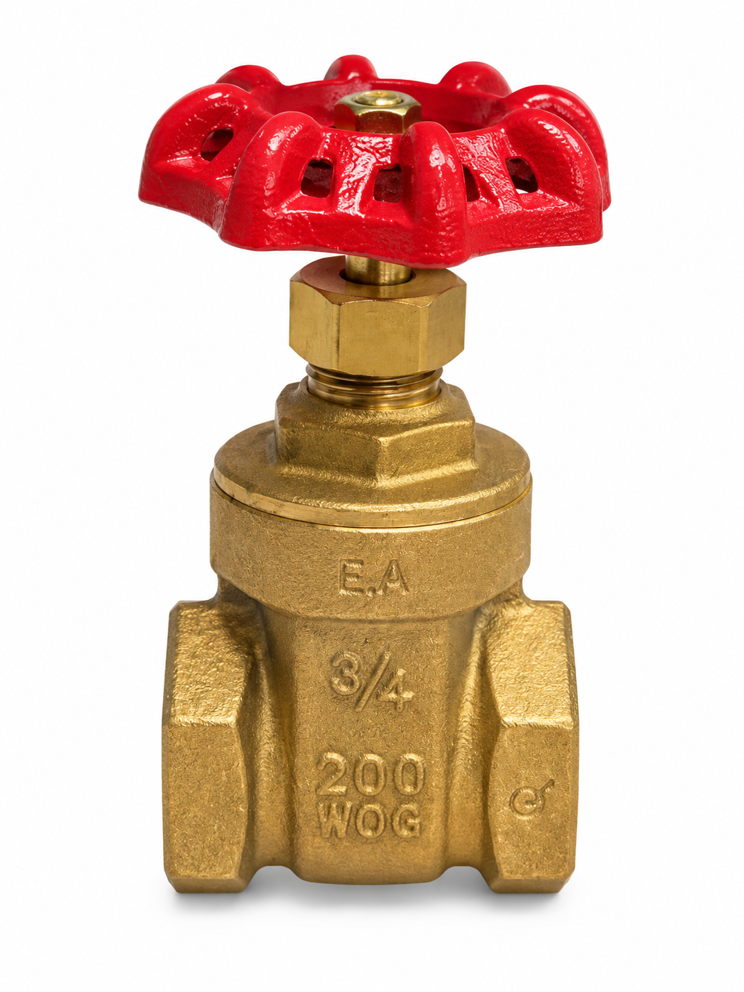 3/4" Brass Gate Valve