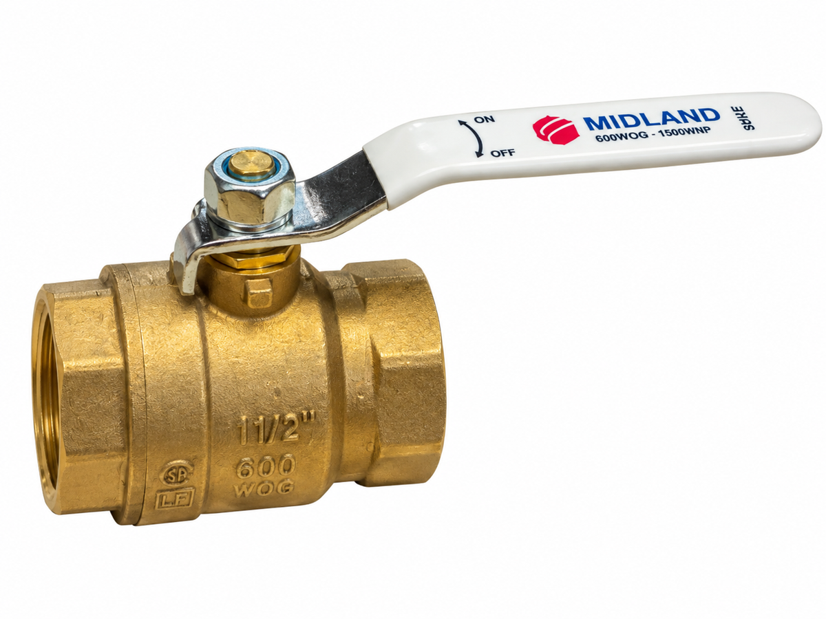 1 1/2" Midland Ball Valve