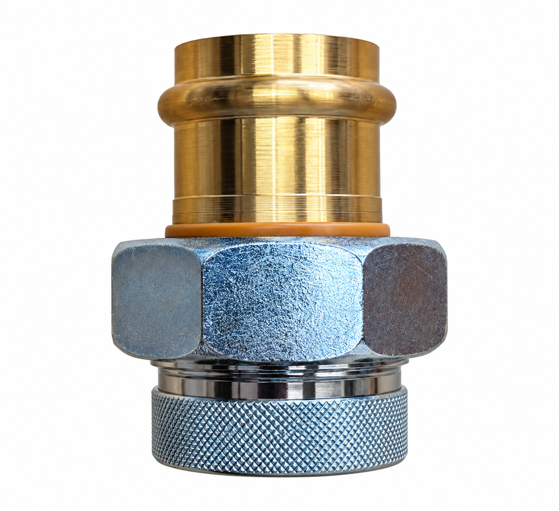 1-1/2" Press Dielectric Union