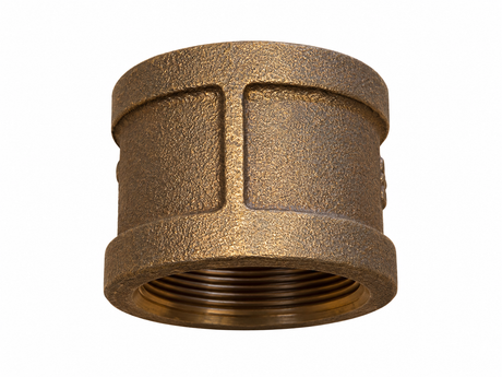 1-1/2" Brass Coupling