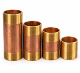 2" Diameter Brass Nipple