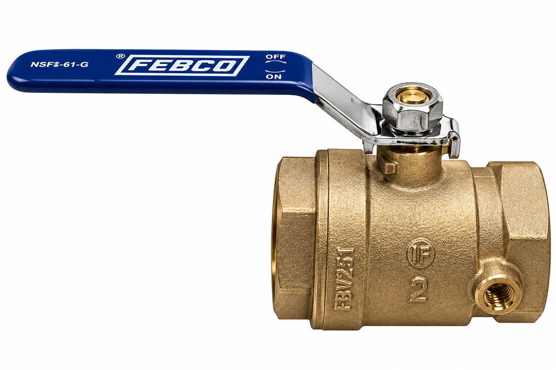 Febco 2" Inlet Ball Valve