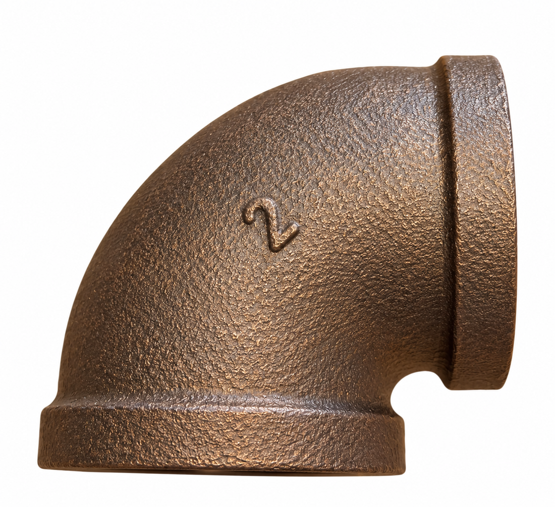 2" Brass 90