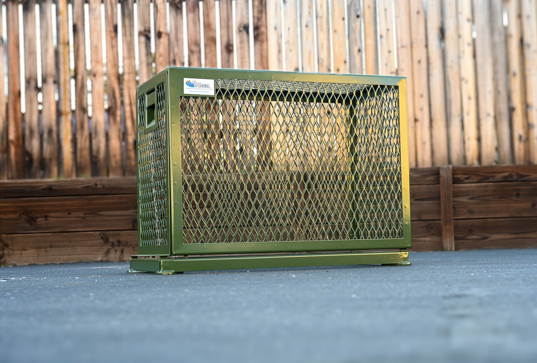 Placer Waterworks Above-Ground Backflow Enclosure, medium, Non-Insulated