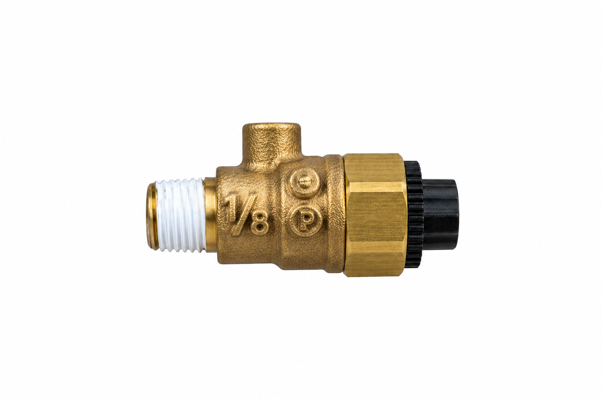 1/8" TEST COCK (SLOT) LEAD FREE BRONZE