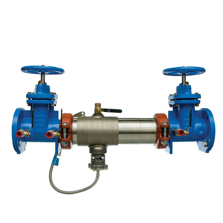 Ames C400-NRS 6" stainless steel reduced pressure zone assembly with NRS gate valves