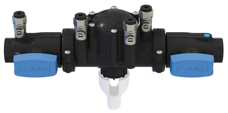 ARI RP-501 1 1/2" composite reduced pressure zone assembly with composite ball valve shutoffs