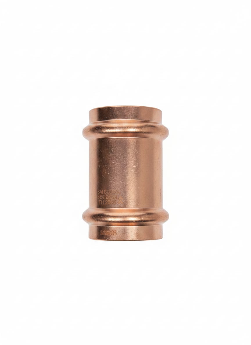 Fittings:1.5 PP Coupling No Stop