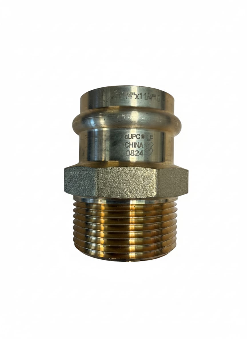 Fittings:1.25 PP Male Adapter