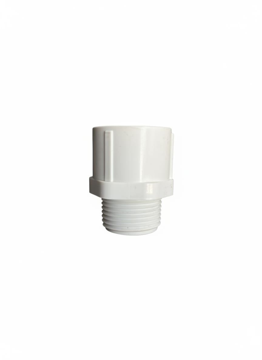 Fittings:.75" PVC SCH 40 SOC MALE ADAPTER