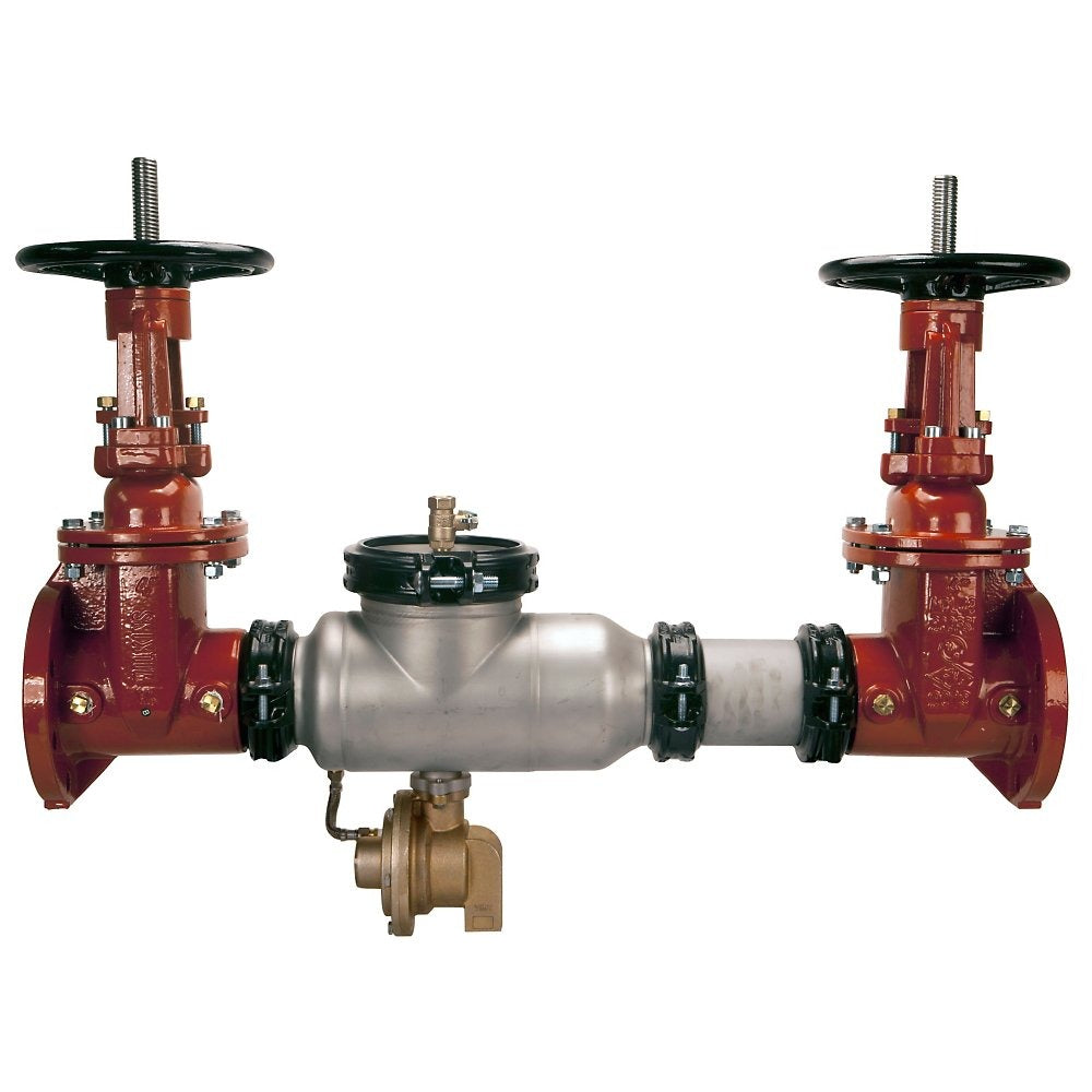Wilkins 375ASTROSY-A 2 1/2" stainless steel replacement reduced pressure zone assembly with OS&Y gate valves