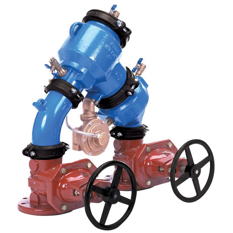 Wilkins 475OSY 10" ductile iron N-pattern reduced pressure zone assembly